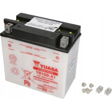 Elektromet Akumulator Kwasowy/Rozruchowy YUASA 12V 16 8Ah 207A L+ Obsługowy 160x90x161mm Suchoładowany bez elektrolitu wymagana ilość elektrolitu 1l YB16B-A1 pasuje do: CAGIVA ELEFANT 700-900 1985-2009