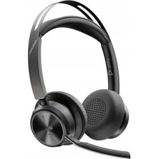 Poly Słuchawki Poly POLY Zestaw słuchawkowy Voyager Focus 2 z certyfikatem Microsoft Teams USB-C-C + przejściówka USB-C/A