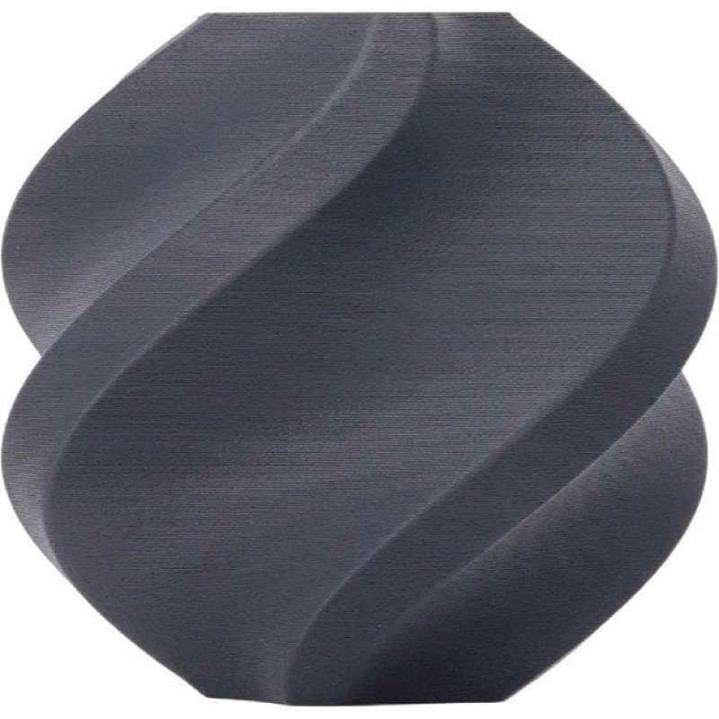 Bambulab Filament Bambu Lab PLA-CF 1,75mm 1kg - w zestawie z wielorazową szpulą - Lava Gray}