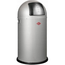 Wesco Kosz na śmieci srebrny 50l Pushboy Wesco