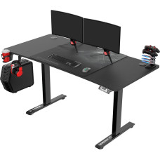 Ultradesk Biurko Ultradesk Level V2 Czarne 140 cmx68 cm