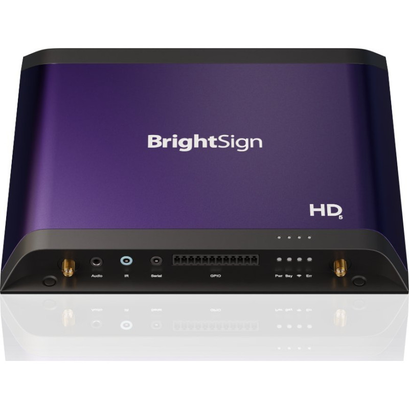 C2G BRIGHTSIGN Expert 8k player with dual 4K HDMI outputs elite HTML PoE full open GL with 5x more graphics power to create stunning video an