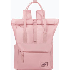 American Tourister Urban Groove Pastels Roll Top Backpack Pastel Pink