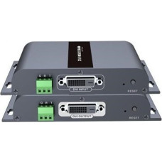 Techly System przekazu sygnału AV Techly Extender DVI HDbitT do 120m (100525)