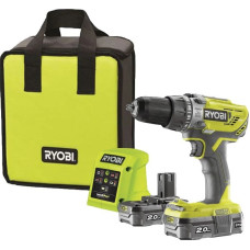 Ryobi Wiertarko-wkrętarka Ryobi R18PD3-220S 18 V 2 x akumulator 2 Ah