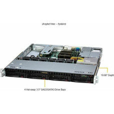 Supermicro Serwer SuperMicro Supermicro 1U E-2456 6C/12T 2x16GB 480GB M.2 4x3.5