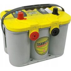 Moretti Akumulator OPTIMA 12V 55Ah/765A AGM Orbital YELLOW (L+ biegun standardowy + gwintowany) 254x175x200 B01 - stopka o wysokości 10.5 mm