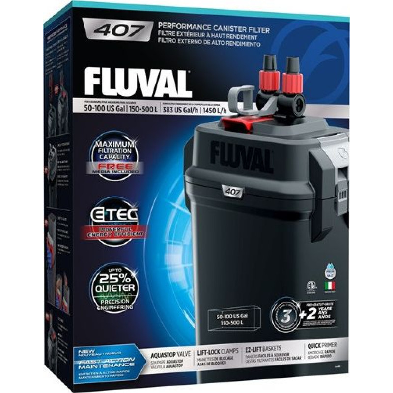 Fluval Filtr zewnętrzny 407