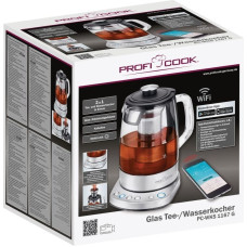 Proficook electric cordless glass kettle PC-WKS 1167