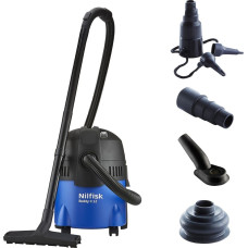 Nilfisk Wet & Dry Vacuum Cleaner Nilfisk Buddy II 12 Home Edition Black, Blue 12 l 1200 W