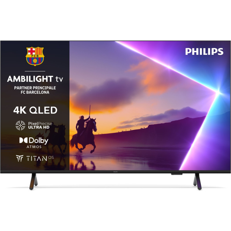Philips 50PUS8510/12 | 50 | Smart TV | TITAN OS | UHD | Black