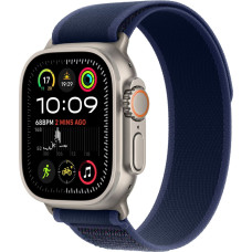 Apple Smartwatch Apple Watch Ultra 2 GPS + Cellular 49mm Titanium Case Trail Loop M/L Niebieski  (MX4L3WB/A)