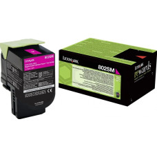 Lexmark Toner Lexmark 80C2SM0 Magenta Oryginał  (80C2SM0)