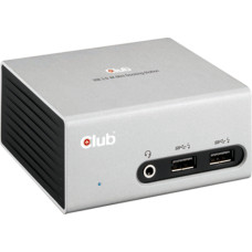 Club 3D Stacja/replikator Club 3D SenseVision 4K Mini Docking Station USB 3.0 (CSV-3104D)