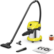 Karcher Kärcher WD 3 S 15 L Drum vacuum Dry&wet 1000 W Dust bag