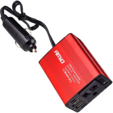 Amio Przetwornica AMiO Przetwornica napięcia 12V/230V 150W/300W 2xUSB AMiO PI01