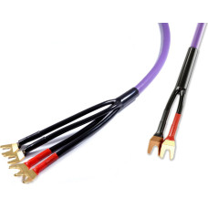Melodika Kabel Melodika Widły - Widły 6m fioletowy