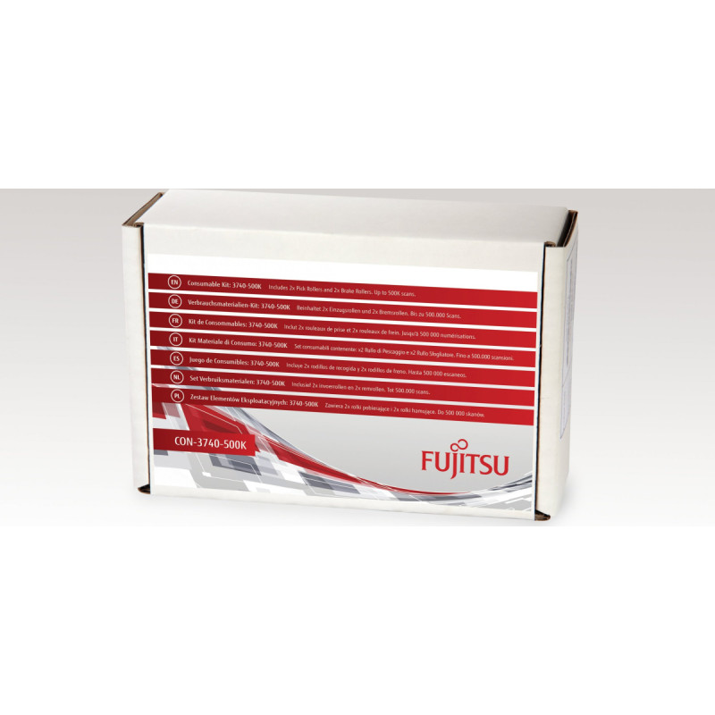 Fujitsu Zestaw eksploatacyjny do skanera fi-7600/7700 (2xBR+2xPR)