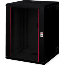Roline Szafa Roline ROLINE Wandgeh�use Pro 48,26cm 19Zoll 16 HE 600x600 BxT zweiteilig schwenkbar schwarz