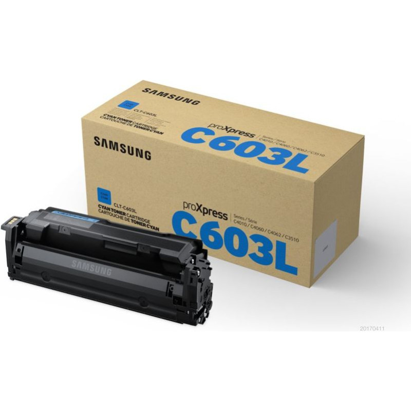 Samsung Toner Samsung CLT-C603L Black Oryginał  (SU080A)