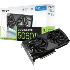 PNY Karta graficzna PNY GeForce RTX 5060 Ti Overclocked Dual 8GB GDDR7 (VCG5060T8DFXPB1-O)