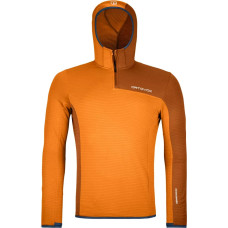 Reebok Bluza z kapturem Ortovox Fleece Light Grid ZN Hoody - sly fox