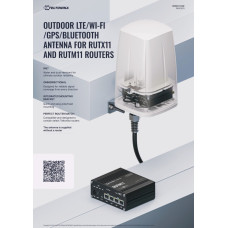 Teltonika Antena Teltonika TELTONIKA NETWORKS Outdoor LTE/Wi-Fi/GPS/Bluetooth antenna for RUTX11 and RUTM11 routers