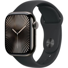 Apple Smartwatch Apple Watch 10 GPS + Cellular 46mm Slate Titanium M/L Czarny  (MWYE3QF/A)
