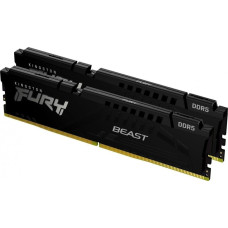 Kingston Fury Pamięć Kingston Fury Beast, DDR5, 32 GB, 6400MHz, CL32 (KF564C32BBEK2-32)