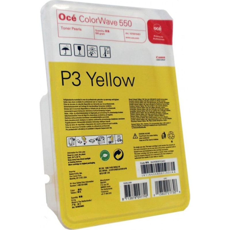 OCE Toner Oce 1070010451 Yellow Oryginał  (8425B001AA)