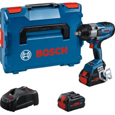 Bosch Klucz udarowy Bosch Bosch cordless impact wrench BITURBO GDS 18V-1000 Professional, 18V (blue/black, 2x battery ProCORE18V 8.0Ah, 1/2, in L-BOXX)