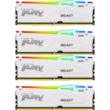 Kingston Fury Pamięć Kingston Fury Beast RGB, DDR5, 128 GB, 5200MHz, CL40 (KF552C40BWAK4-128)