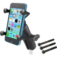 Ram Mounts X-Grip Phone Mount with Motorcycle Handlebar Clamp Base