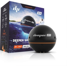 Deeper Smart Fishfinder Sonar Pro, Wifi for iOS, Android Black