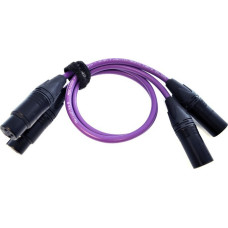 Melodika Kabel Melodika XLR x2 - XLR x2 4m fioletowy