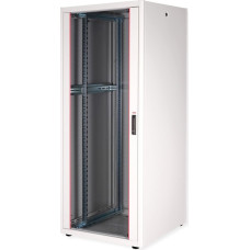 Roline Szafa Roline ROLINE Netzwerkschrank Basic 48,26cm 19Zoll 42 HE 800x800 BxT Glast�r grau