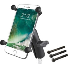 Ram Mounts X-Grip Large Phone Mount with Motorcycle Handlebar Clamp Base