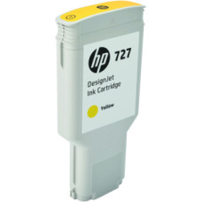 HP Tusz HP Żółty wkład atramentowy HP 727 DesignJet 300 ml - F9J78A