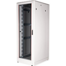 Roline Szafa Roline ROLINE Netzwerkschrank Pro 48,26cm 19Zoll 42 HE 800x1000 BxT Glast�r grau