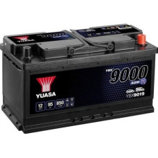 Maxgear Akumulator YUASA 12V 95Ah/850A START&STOP AGM  YBX9000 AGM Start Stop Plus (P+ standardowy) 353x175x190 B13 (agm/rozruchowy)