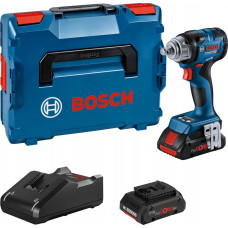 Bosch Klucz udarowy Bosch Bosch cordless impact wrench GDS 18V-330 HC Professional, 18Volt (blue/black, 2x Li-Ion battery ProCORE18V 4.0Ah, Bluetooth module, in L-BOXX)