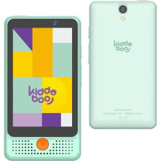 Kiddo Boo Prawdziwy Pierwszy Telefon dla Dzieci Smartfon dla Dziecka 4G Android 14 / KB350 / Mobistar / Miętowy
