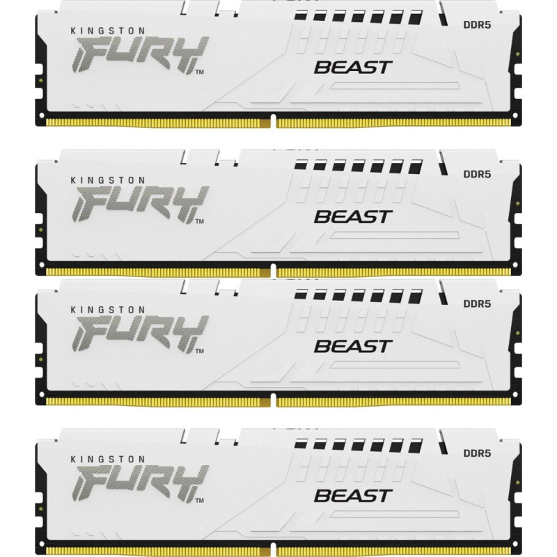 Kingston Fury Pamięć Kingston Fury Beast, DDR5, 128 GB, 5600MHz, CL40 (KF556C40BWK4-128)